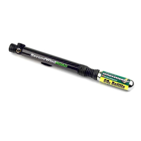 BOMBA SECOND WIND ROAD CARBONO MINI (18 CM)